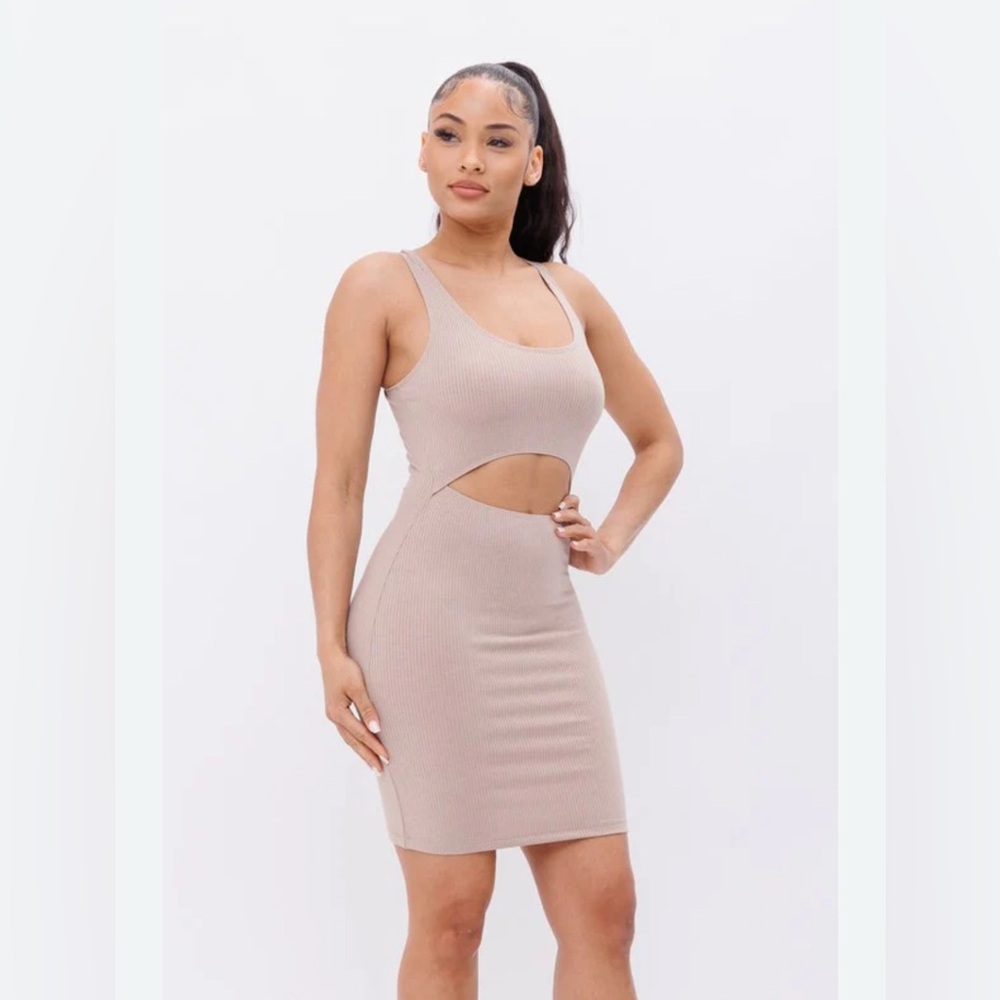 Aritzia Wilfred Free Cutout Tank Mini Dress Size 2XS